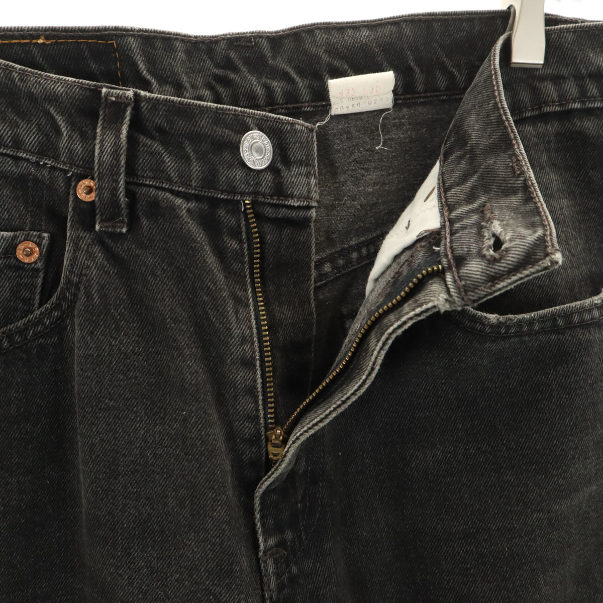 Levi's リーバイス 90s 550 オールド テーパードデニムパンツ W32 ブラック ジーンズ メンズ