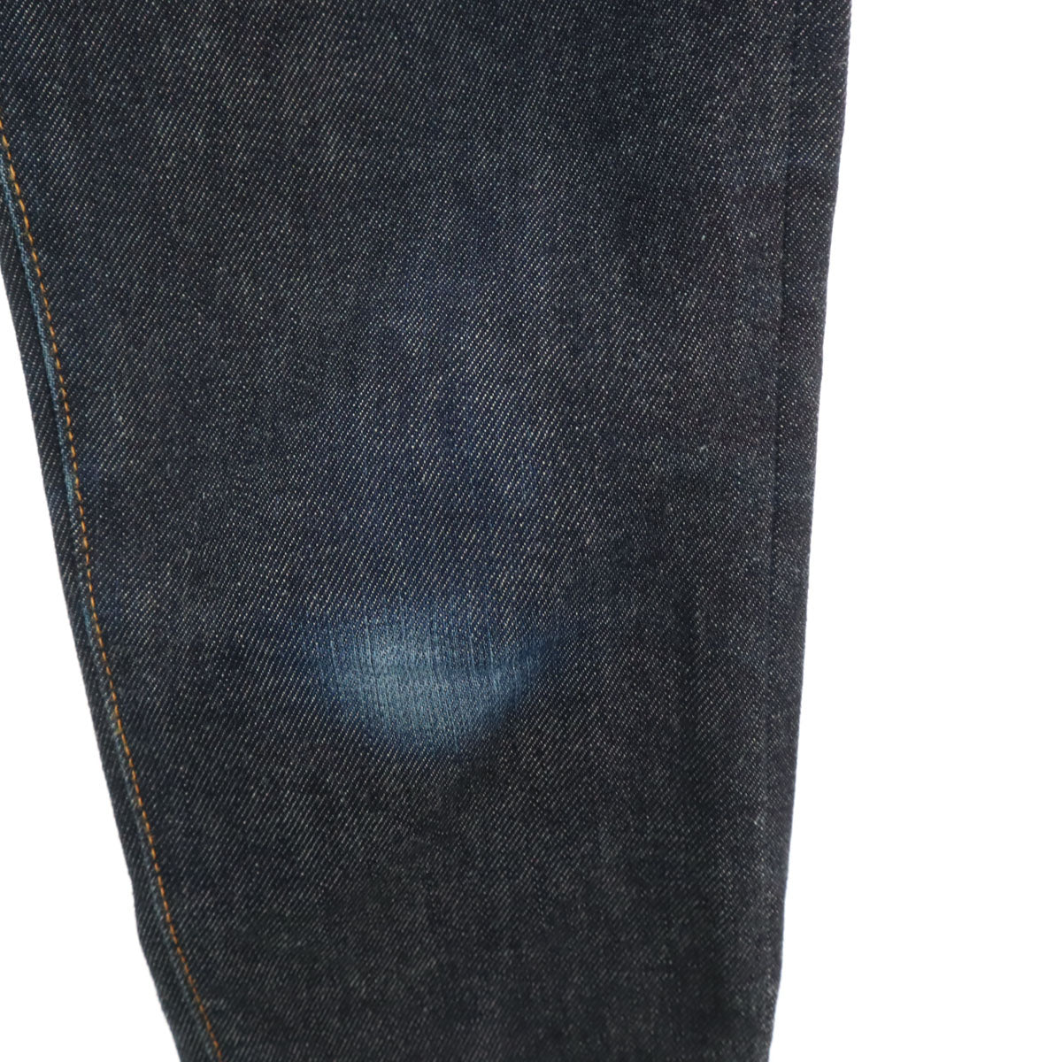 MAISON KITSUNE メゾンキツネ 日本製 スリムデニムパンツ W27 インディゴ ジーンズ レディース