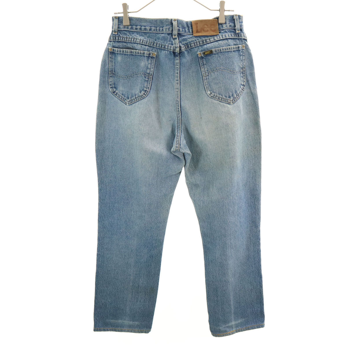 Lee リー 90s USA製 オールド テーパードデニムパンツ 15 M ブルー ジーンズ レディース