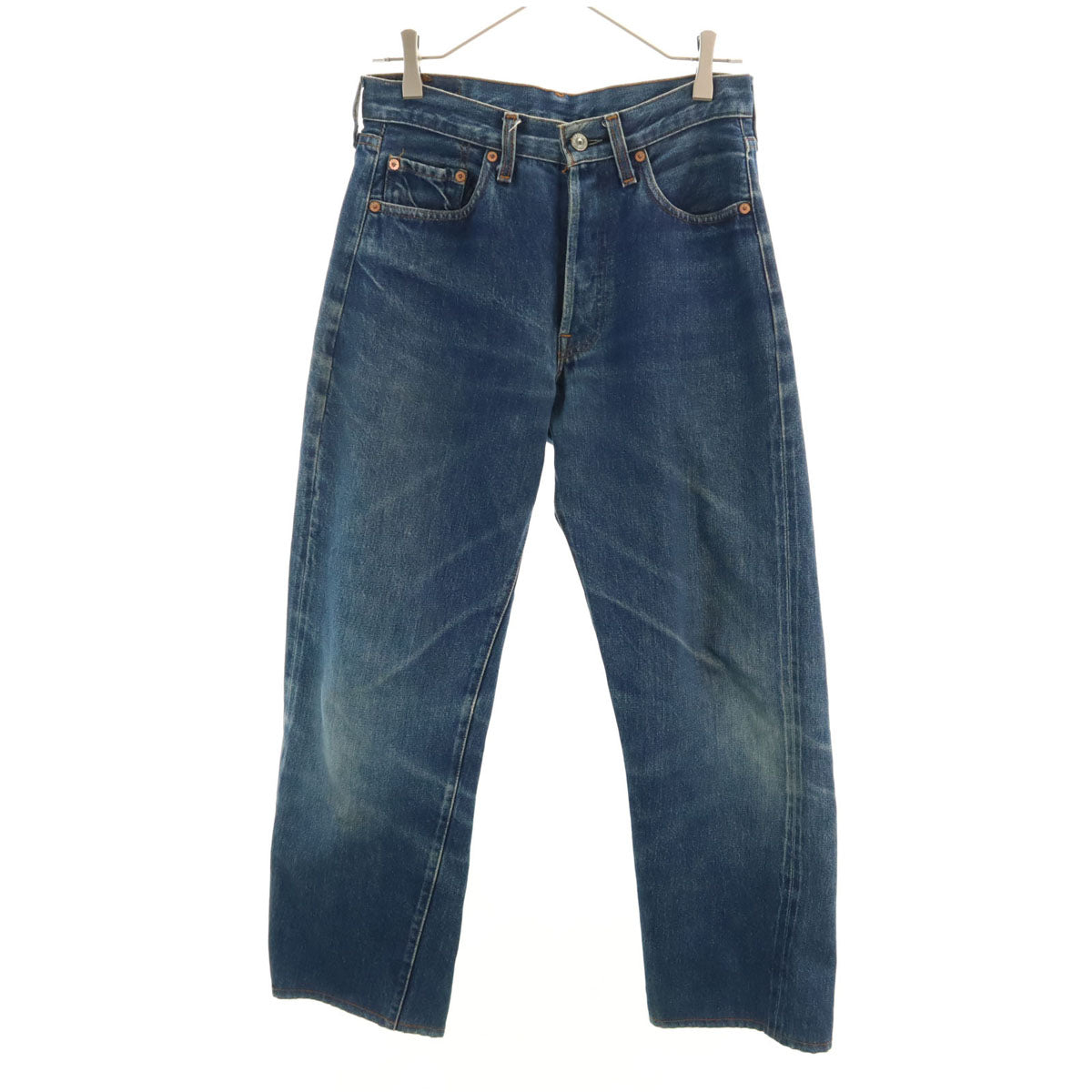 Levi's リーバイス 90s 501 USA製 バレンシア工場 555 オールド デニムパンツ W29 ウォッシュブルー ジーンズ セルビッチ メンズ