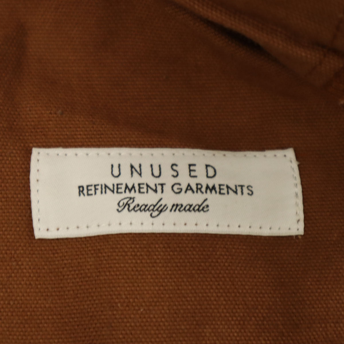 UNUSED アンユーズド 日本製 ペインターパンツ 3 ブラウン ワーク メンズ