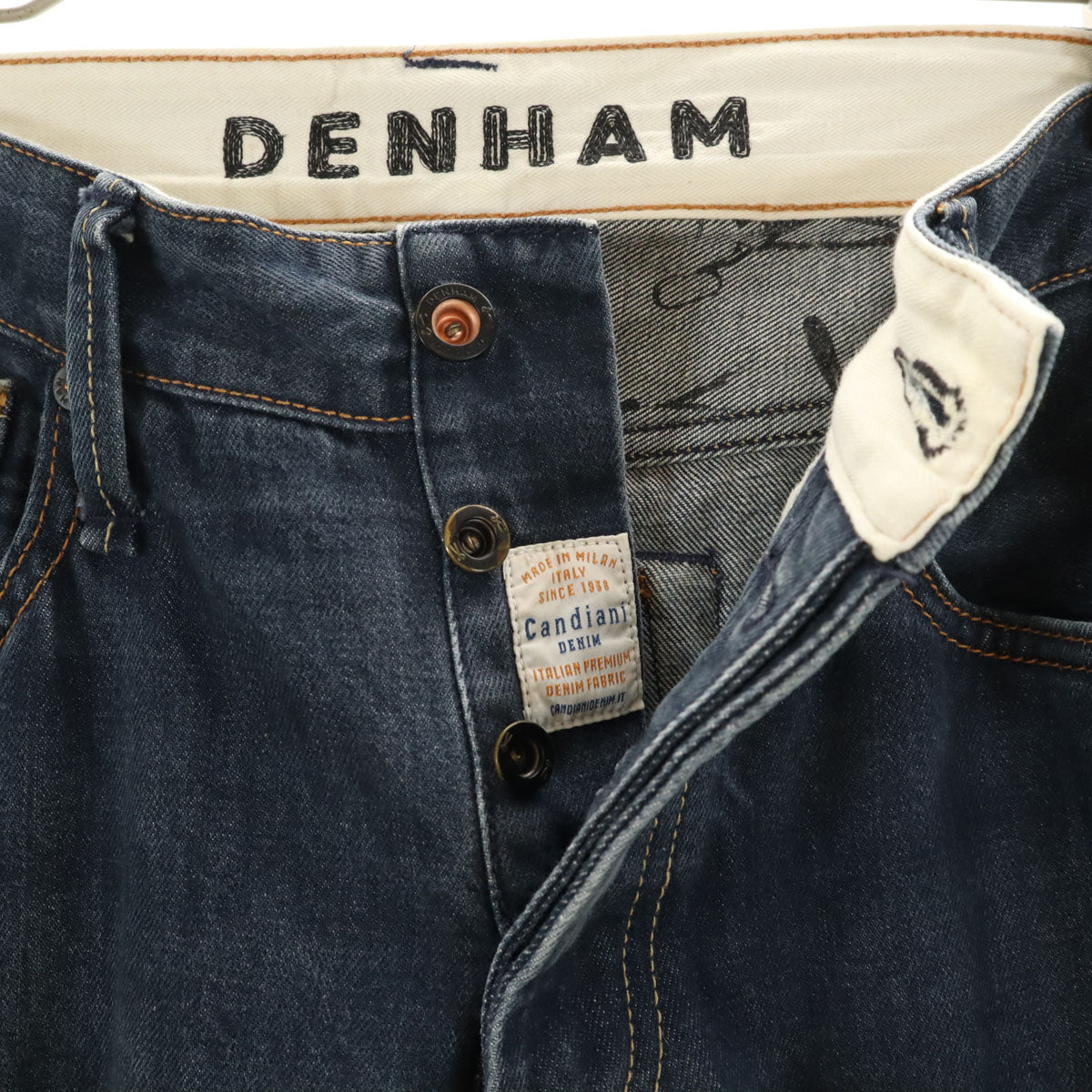 DENHAM デンハム デニムパンツ w31 インディゴ DRILL ジーンズ メンズ