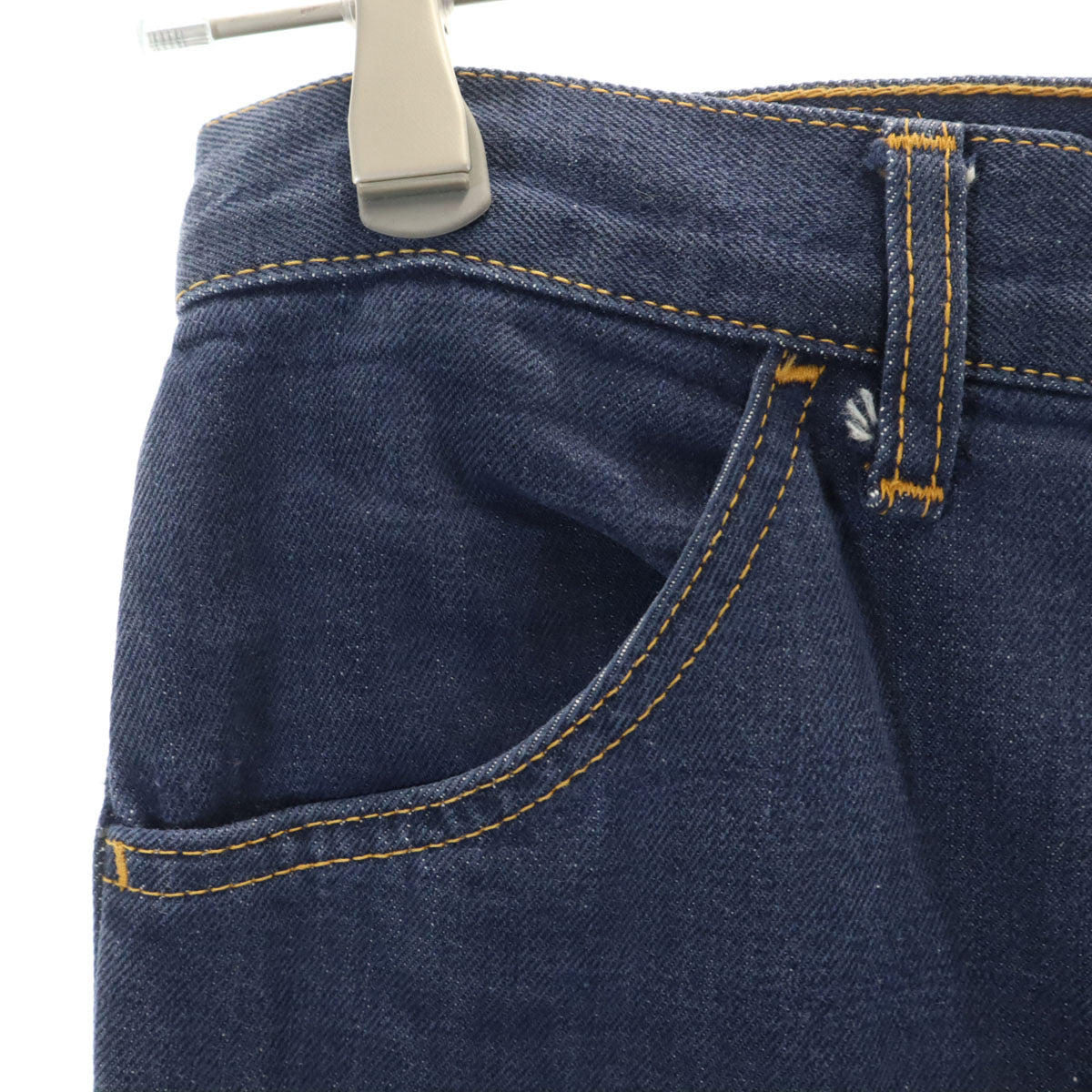 Levi's リーバイス 70s ビックE オレンジタブ フレアデニムパンツ ネイビー系 ジーンズ レディース