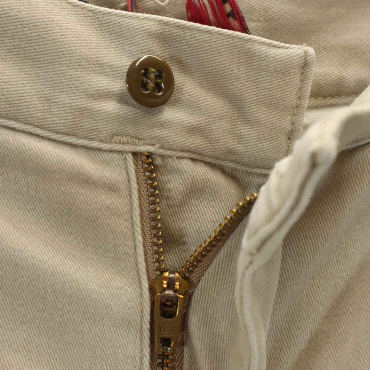 ダブルアールエル RRL 90s USA製 赤三ツ星 初期タグ チノパンツ W29 ベージュ メンズ