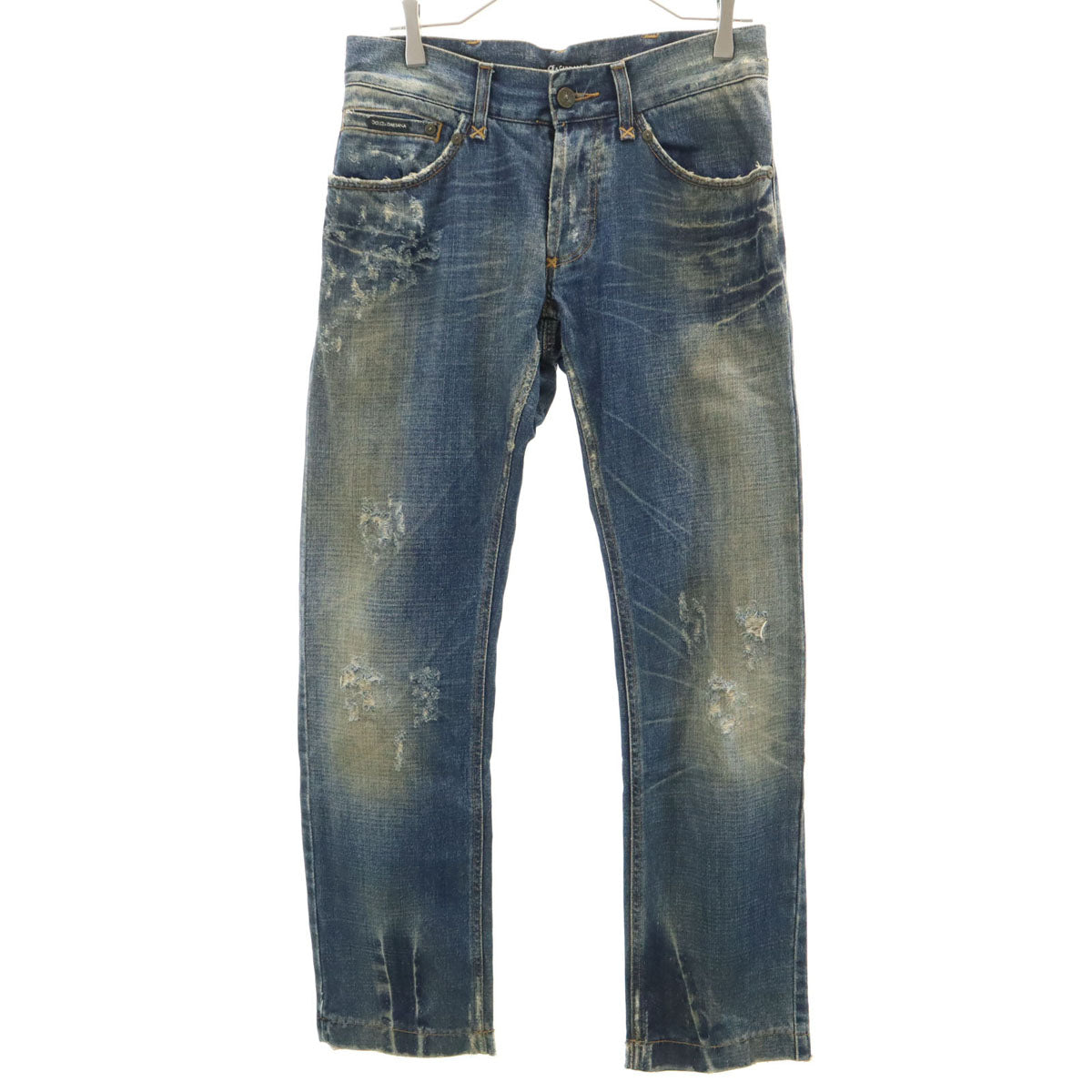 DOLCE&GABBANA ドルチェアンドガッバーナ イタリア製 デニムパンツ 46 インディゴ ジーンズ メンズ