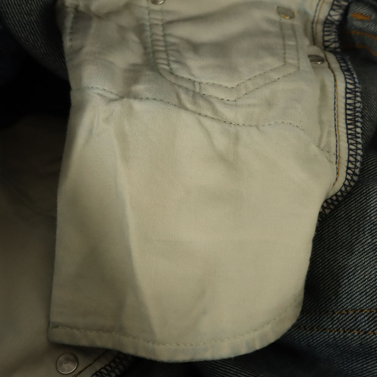 JOHN LAWRENCE SULLIVAN ジョンローレンスサリバン 日本製 デニムパンツ 36 インディゴ ジーンズ レディース