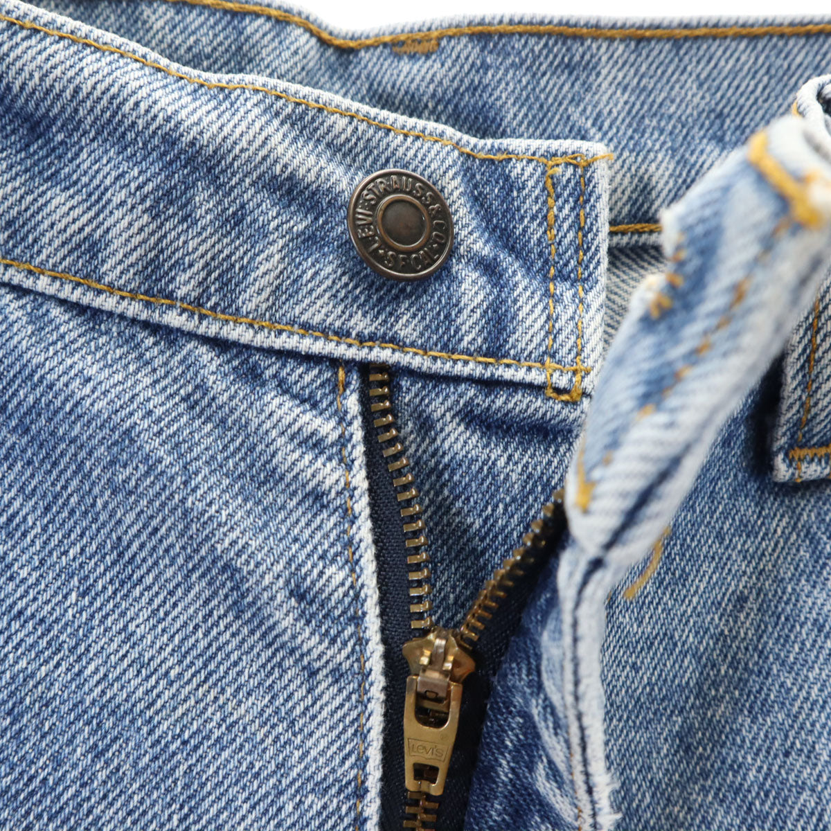 Levi's リーバイス 90s 91年 USA製 オールド デニムパンツ w33 ブルー系 ジーンズ メンズ