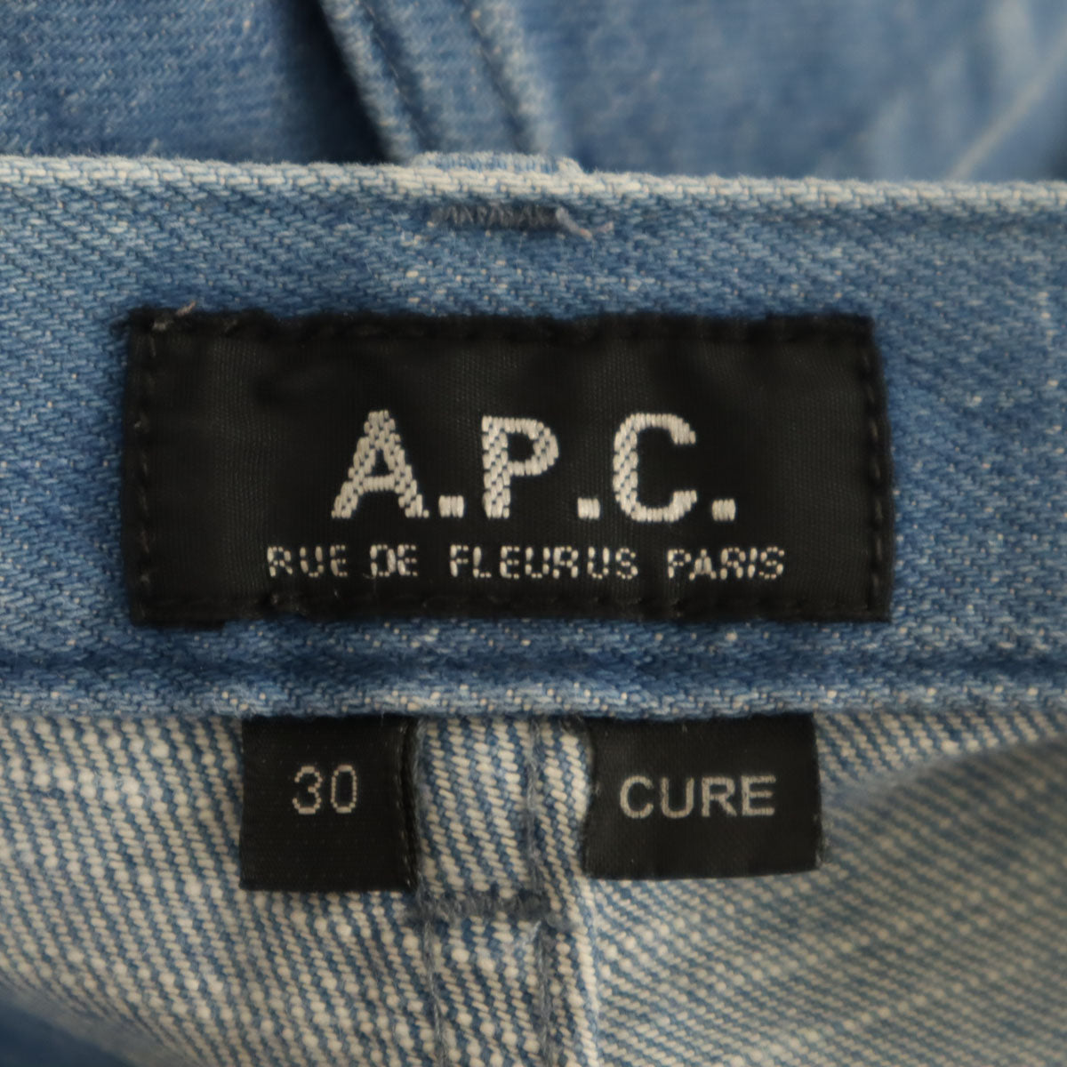 A.P.C. アーペーセー デニムパンツ w30 ブルー系 ジーンズ メンズ