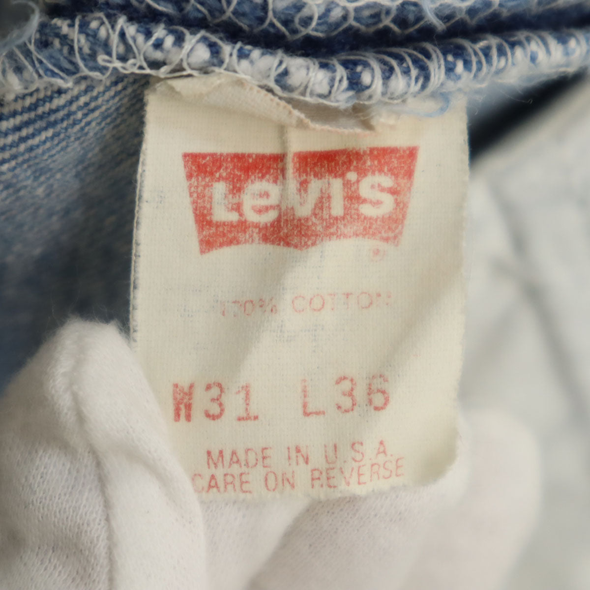 Levi's リーバイス 80s 501 USA製 オールド デニムパンツ w31 ブルー系 ジーンズ レディース