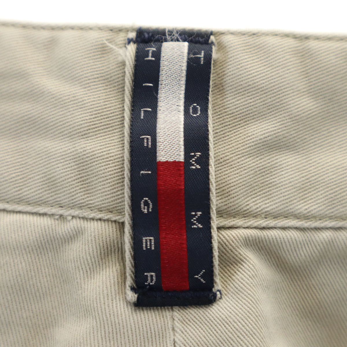 TOMMY HILFIGER トミーヒルフィガー 90s オールド ロングパンツ w30 グレージュ系 メンズ