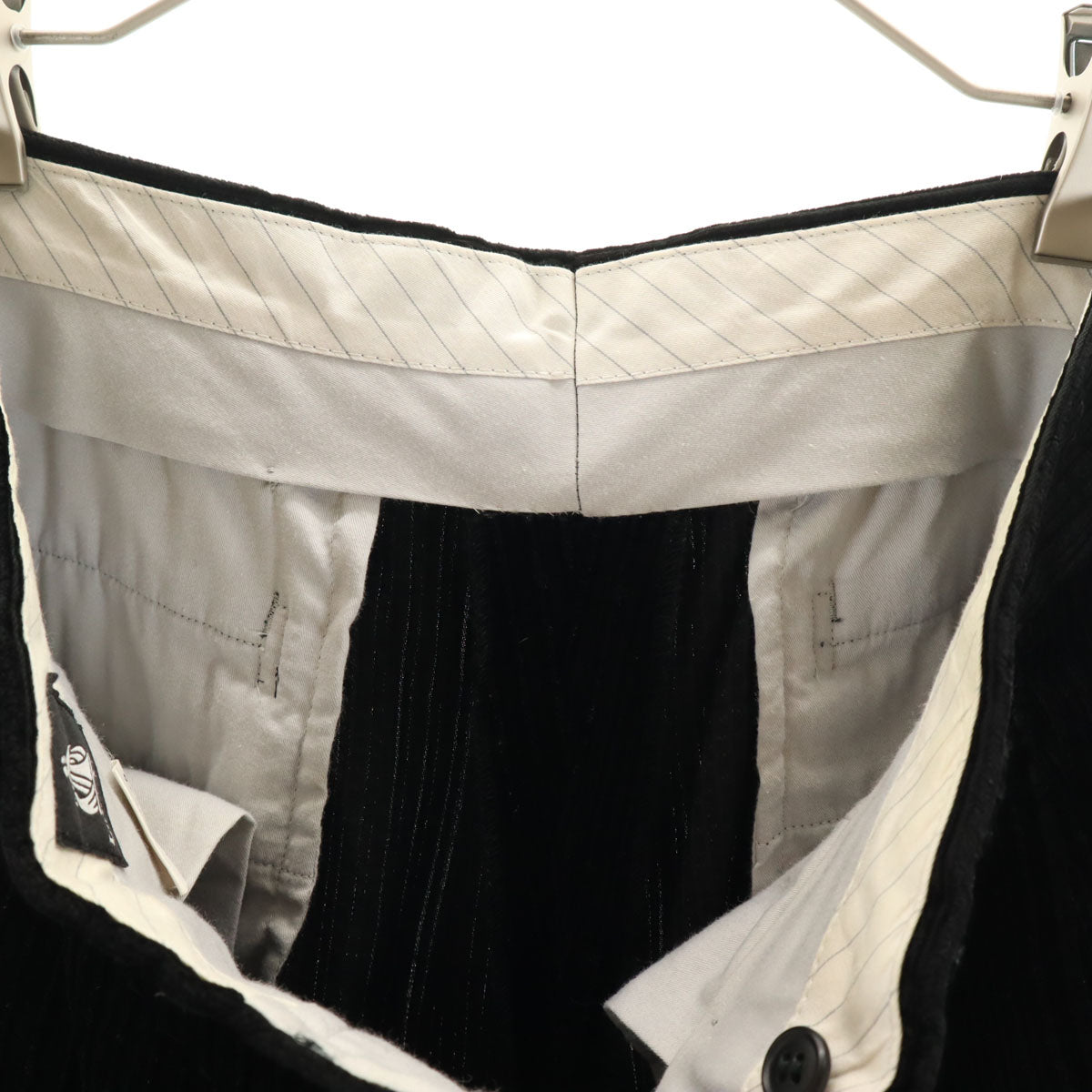 LANVIN ランバン 90s オールド コーデュロイパンツ 79 ブラック メンズ