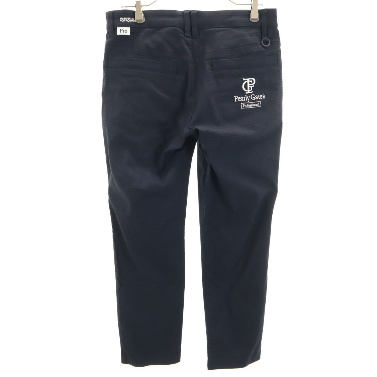 未使用 PEARLY GATES パーリーゲイツ ゴルフ ロングパンツ 4 ネイビー メンズ