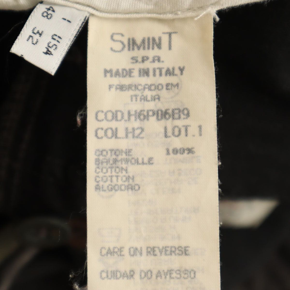 ARMANI JEANS アルマーニジーンズ 90s イタリア製 オールド ロングパンツ 48 ブラック系 メンズ