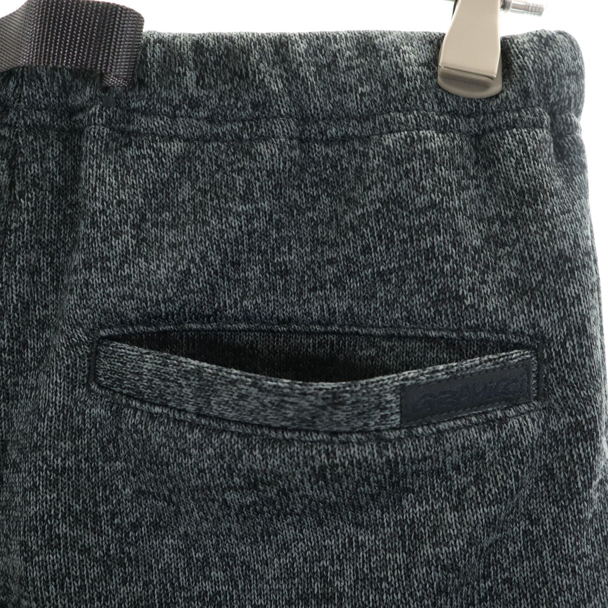 美品 Gramicci グラミチ BEAMS BOY ビームスボーイ別注 ニットフリース パンツ F グレー アウトドア レディース