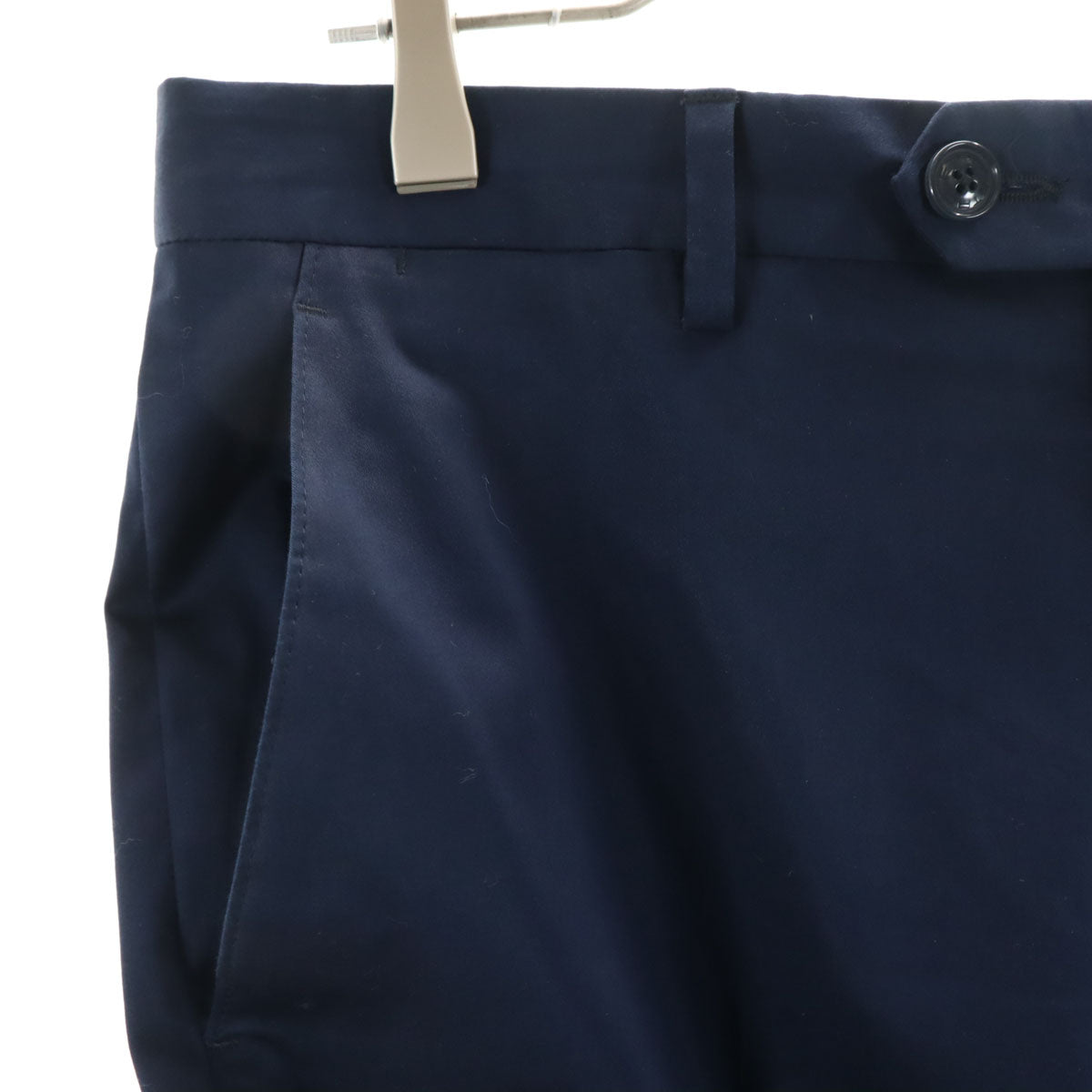 ETRO エトロ イタリア製 スラックスパンツ 44 ネイビー メンズ