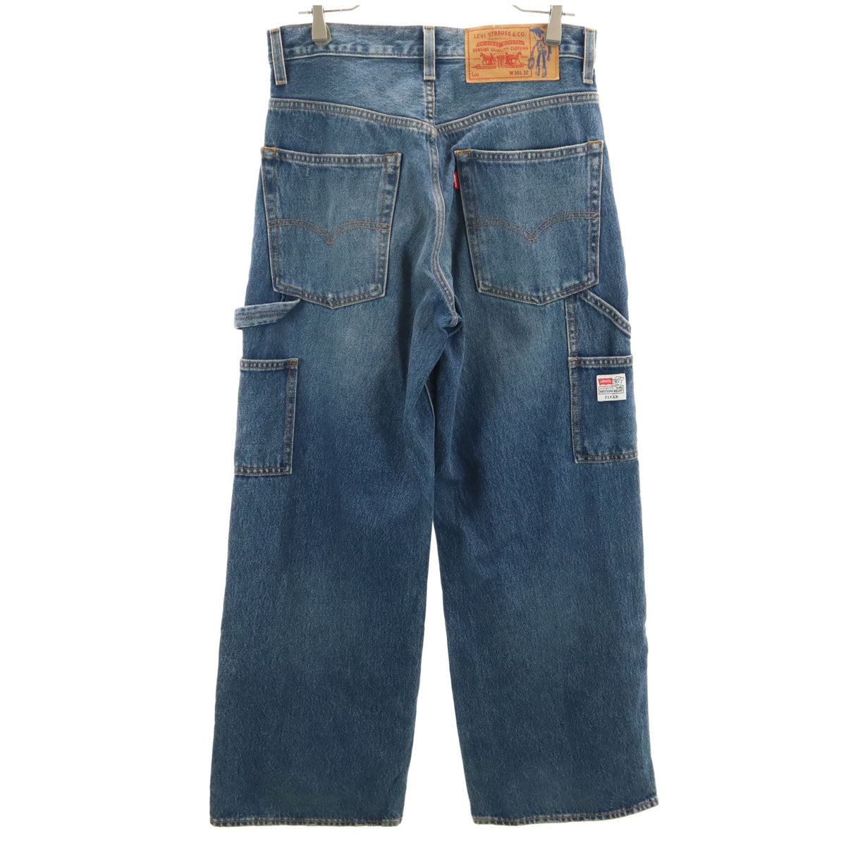 Levi's リーバイス Disney PIXAR ディズニー ピクサー コラボ トイストーリー ウエスタン フレアデニムパンツ W30 ウォッシュブルー ジーンズ ダブルニー TOY STORY メンズ