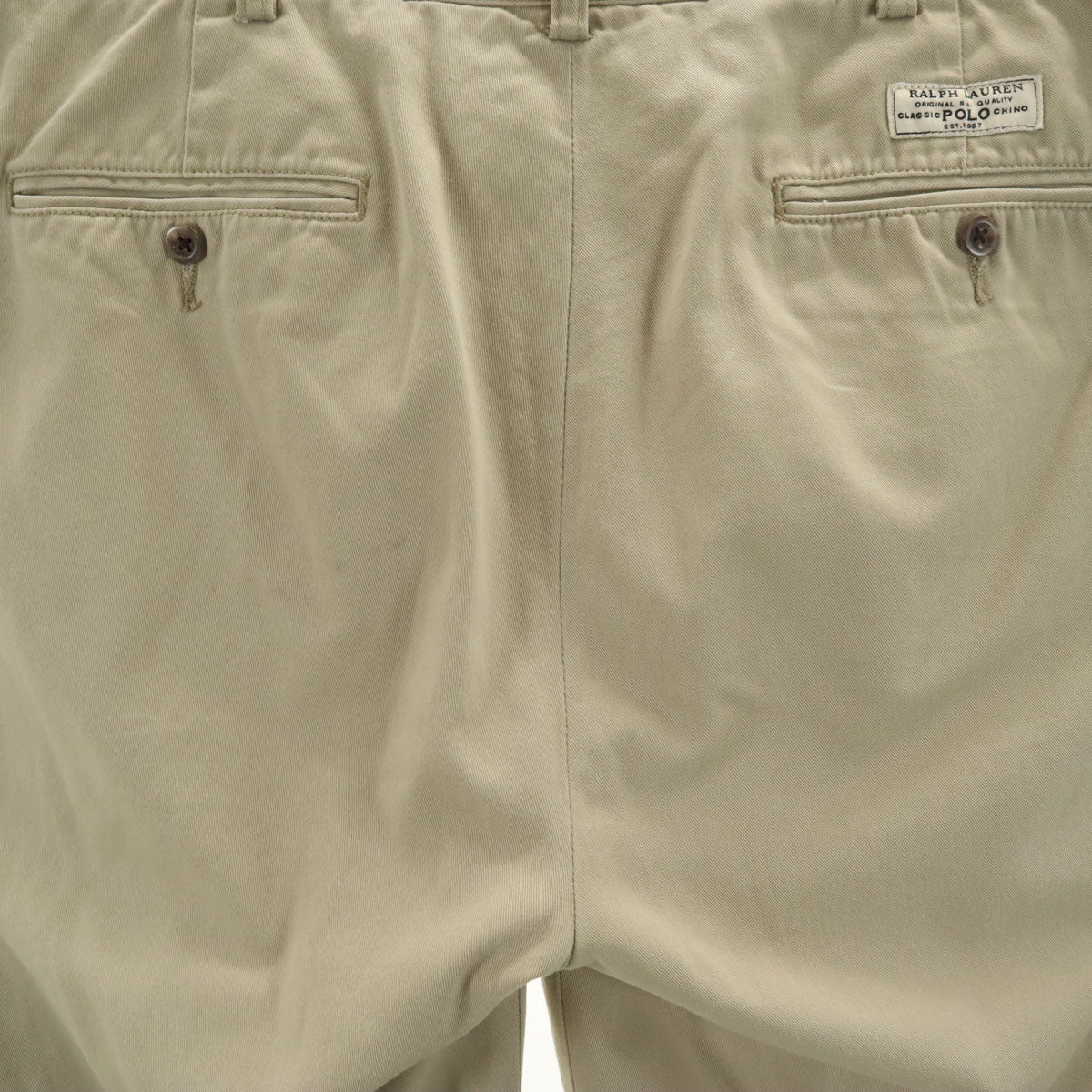 Polo by Ralph Lauren ポロバイラルフローレン 90s オールド チノパンツ W34 ベージュ メンズ