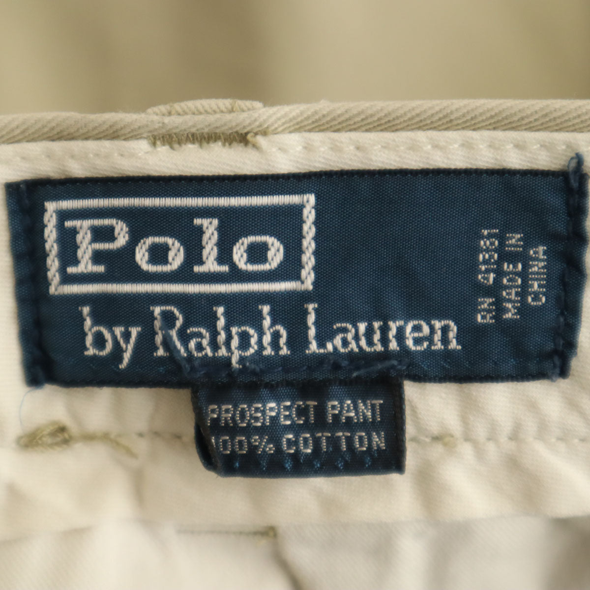 Polo by Ralph Lauren ポロバイラルフローレン 90s オールド チノパンツ W34 ベージュ メンズ