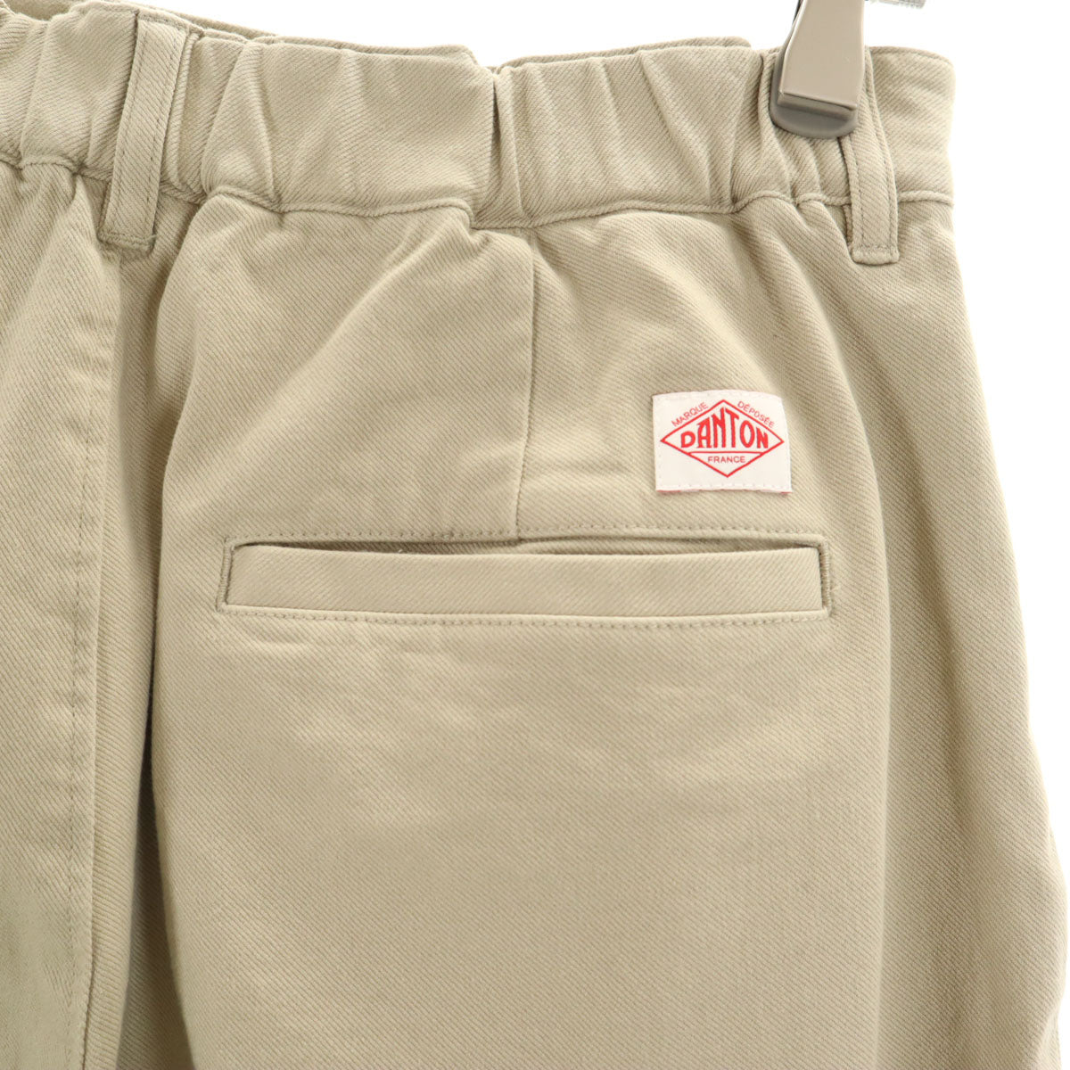 未使用 Danton ダントン 2タック ワイドパンツ 38 ベージュ レディース