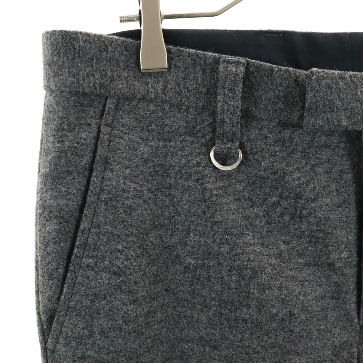 SOPHNET. ソフネット ウールブレンド スラックスパンツ L グレー メンズ