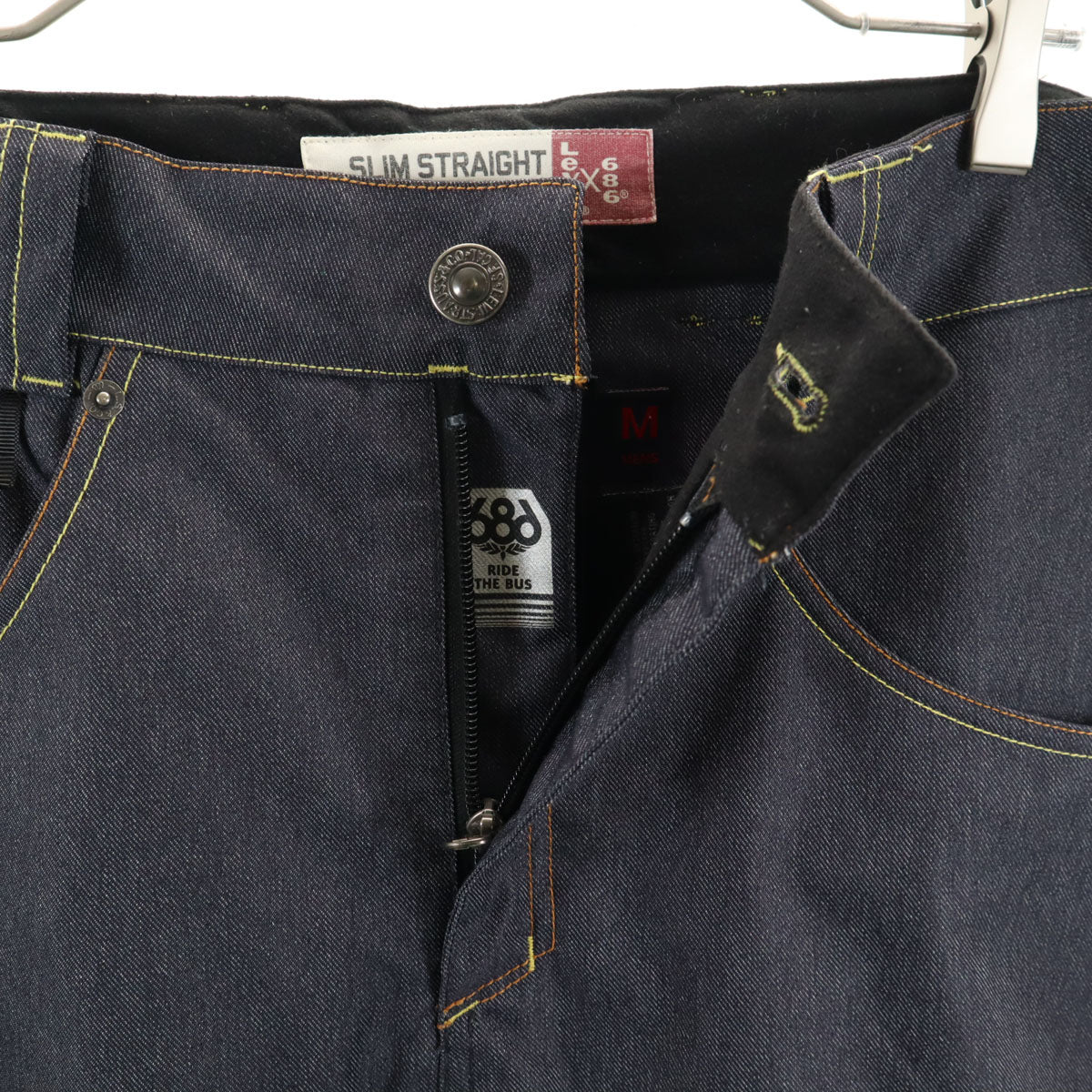 Levi's リーバイス 686 シックスエイトシックス コラボ スノーボード パンツ M ネイビー スキー スノボー メンズ