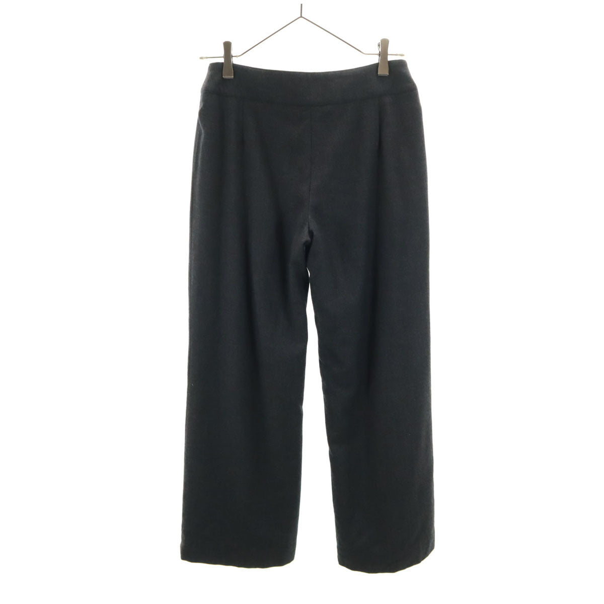 ARMANI COLLEZIONI アルマーニコレッツォーニ ウールパンツ 38 チャコールグレー レディース