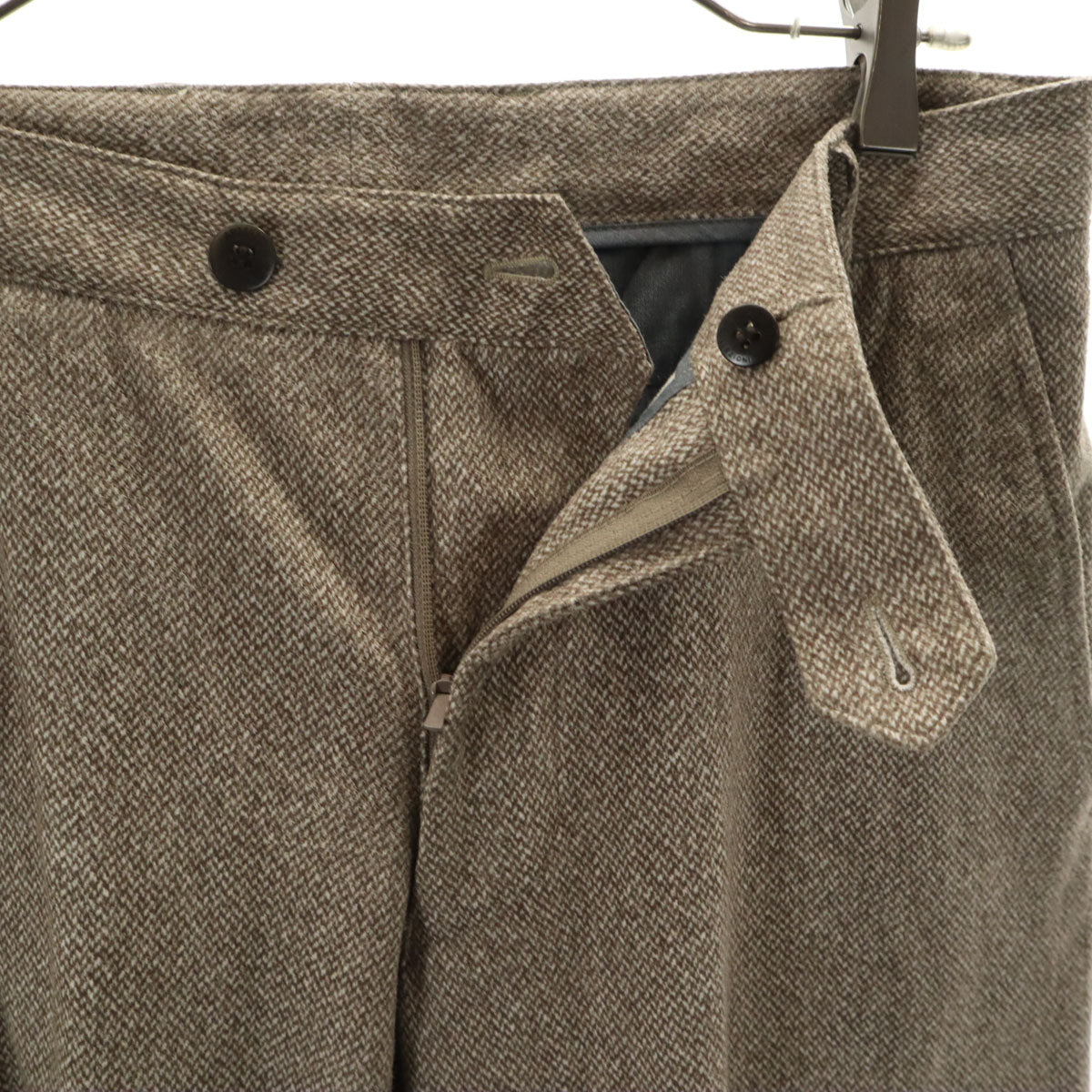 ARMANI アルマーニ 総柄 パンツ 48 カーキ系 メンズ
