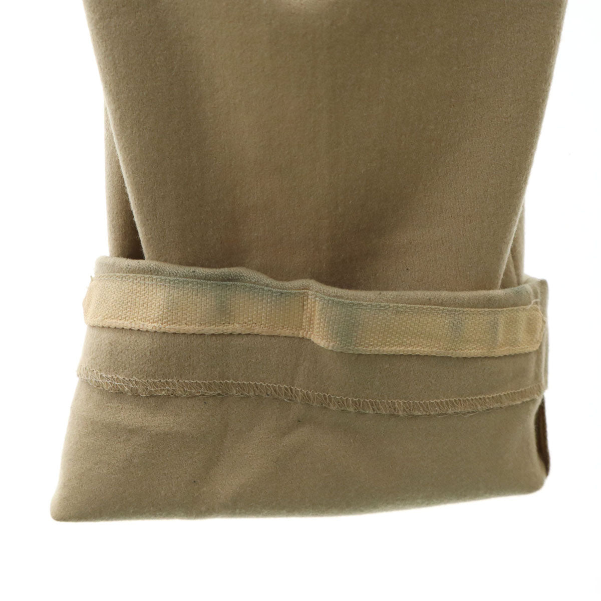 GUCCI グッチ ウールブレンド スラックスパンツ 50 ベージュ メンズ