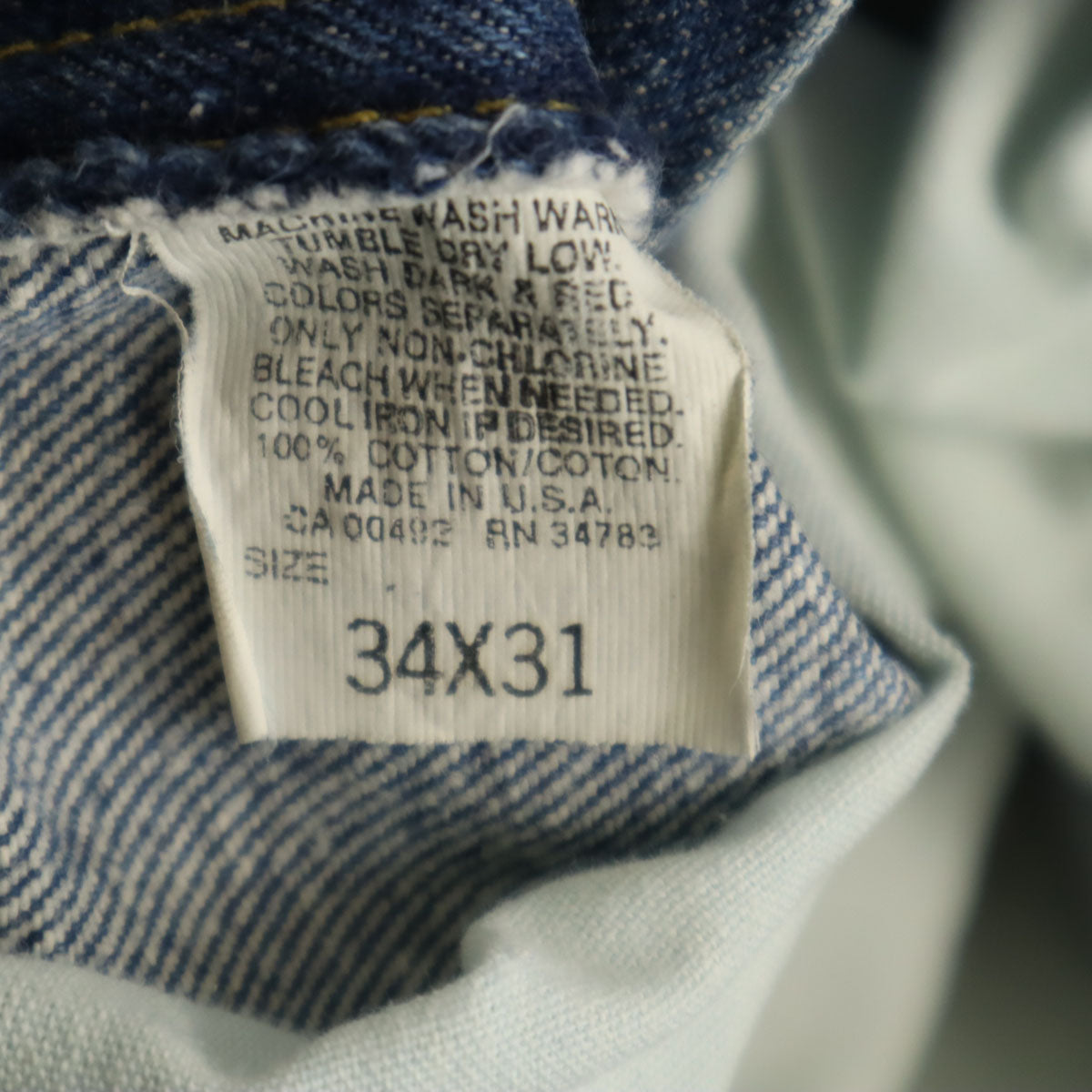 Lee リー 90s USA製 オールド デニムパンツ W34 ジーンズ メンズ