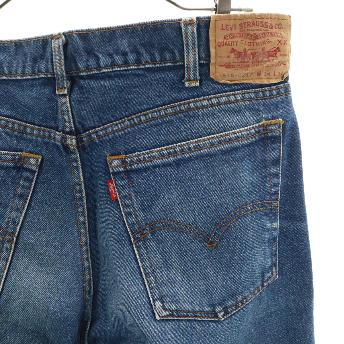 Levi's リーバイス 90s 515-0217 オールド ストレートデニムパンツ W34 ジーンズ メンズ