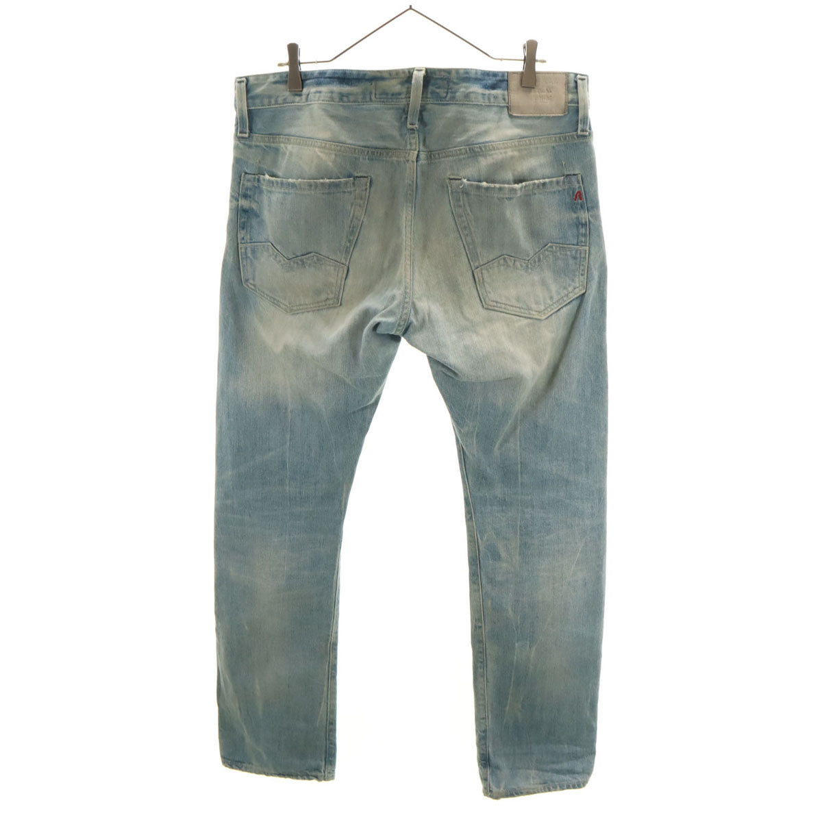 REPLAY リプレイ ストレートデニムパンツ W34 ジーンズ ボタンフライ メンズ