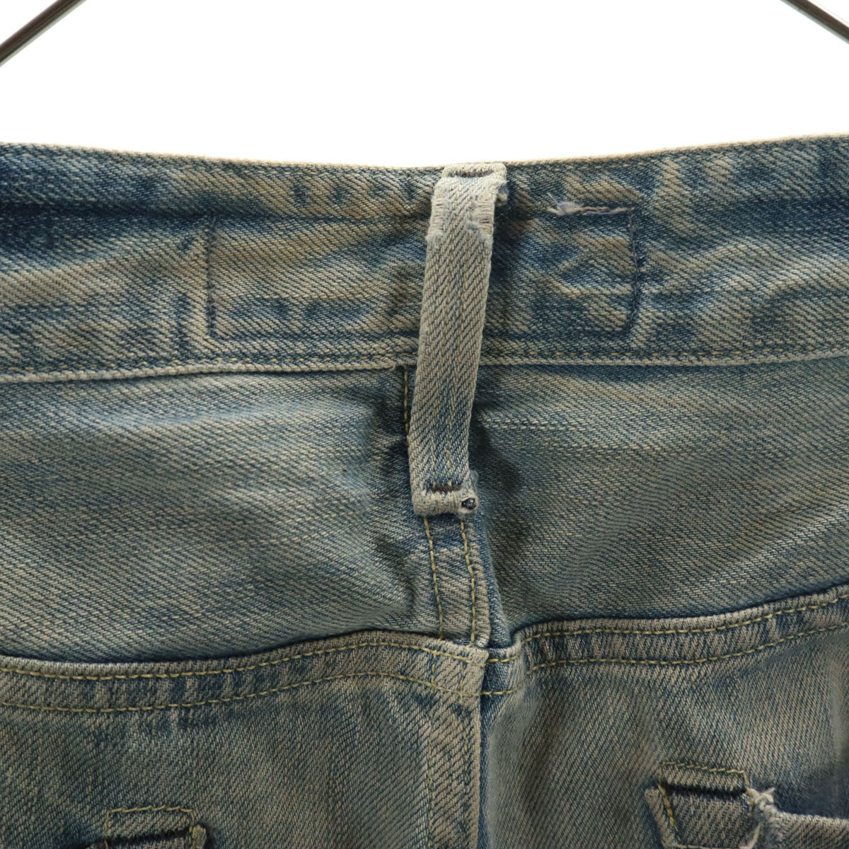 REPLAY リプレイ ストレートデニムパンツ W34 ジーンズ ボタンフライ メンズ