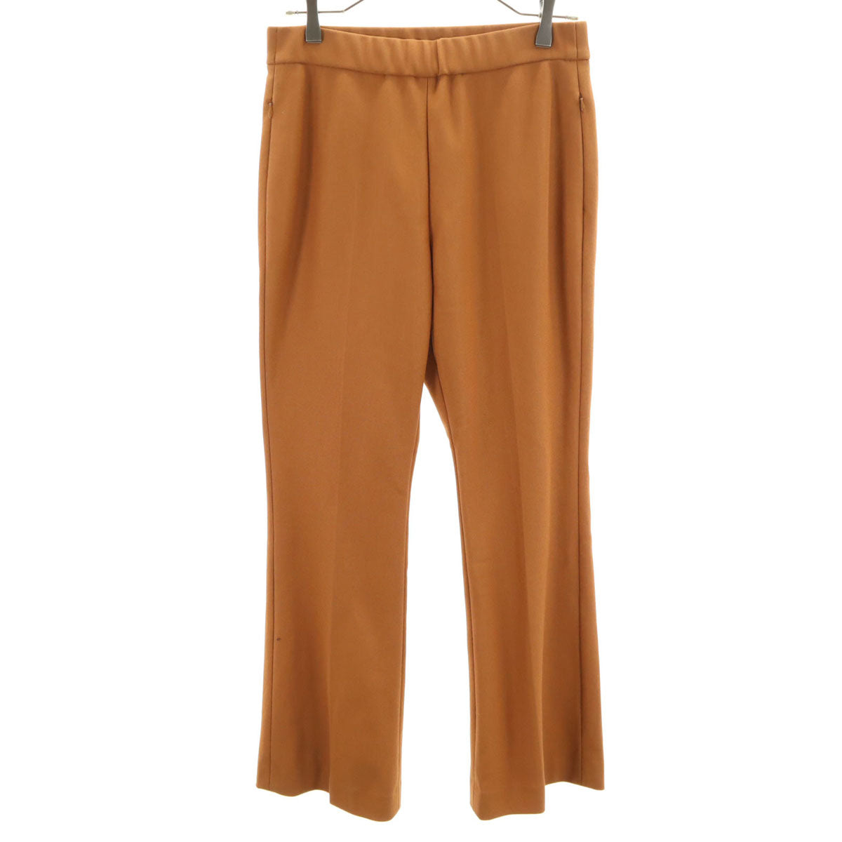 FOXEY NEW YORK フォクシーニューヨーク 日本製 フレアパンツ 42 ブラウン レディース