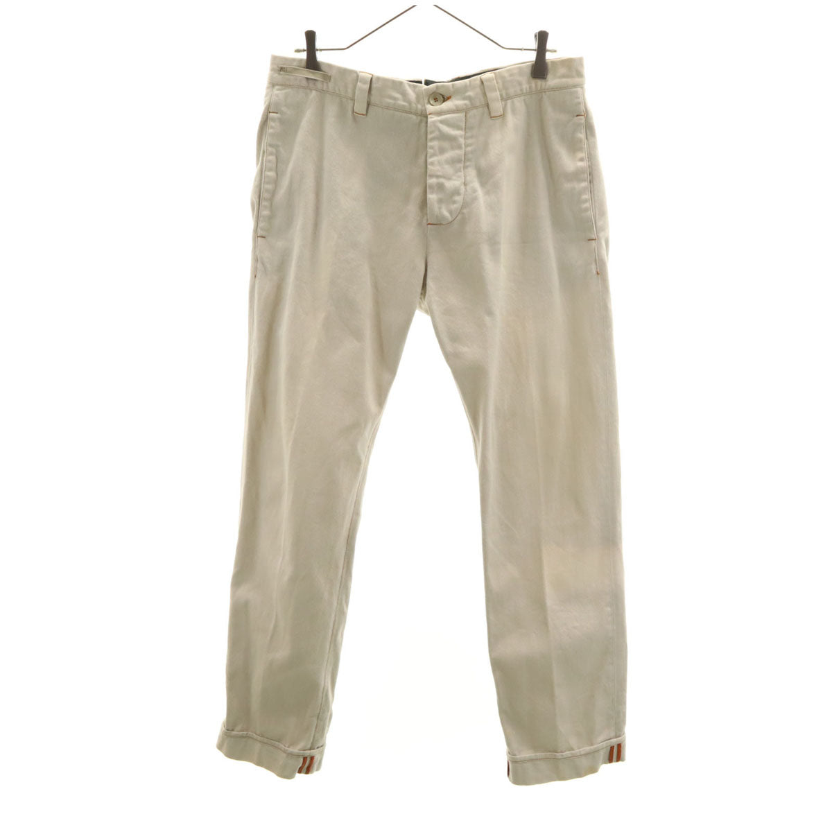 PT01 ピーティーゼロウーノ TRENTAQUATTRO ロングパンツ ベージュ メンズ