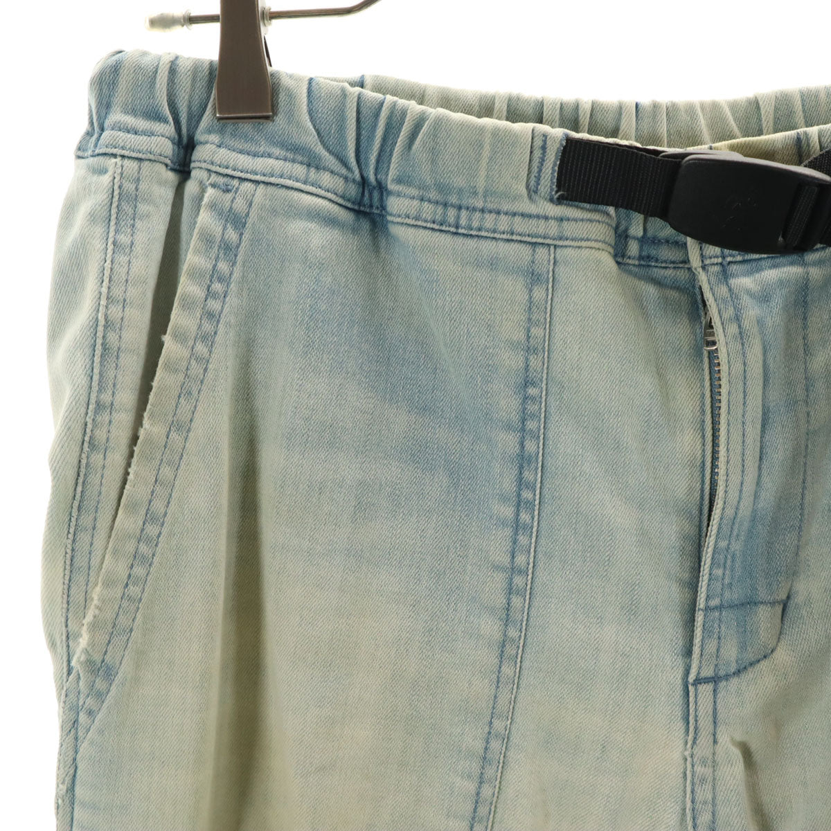 Gramicci グラミチ FREAK'S STORE フリークスストア別注 スリムファティーグ デニムパンツ M アイスブルー ジーンズ メンズ