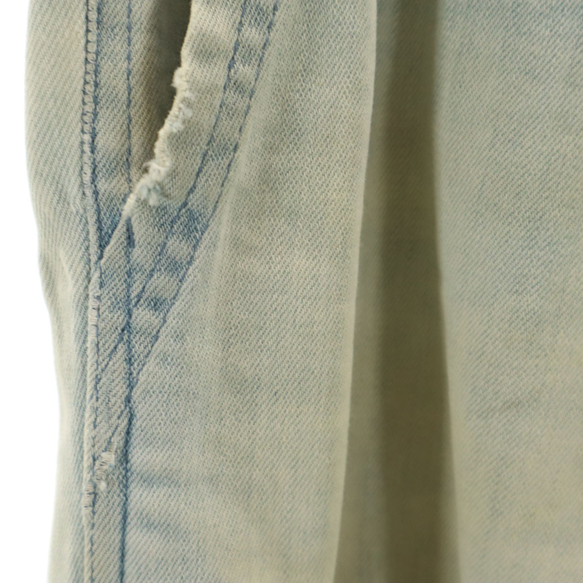 Gramicci グラミチ FREAK'S STORE フリークスストア別注 スリムファティーグ デニムパンツ M アイスブルー ジーンズ メンズ