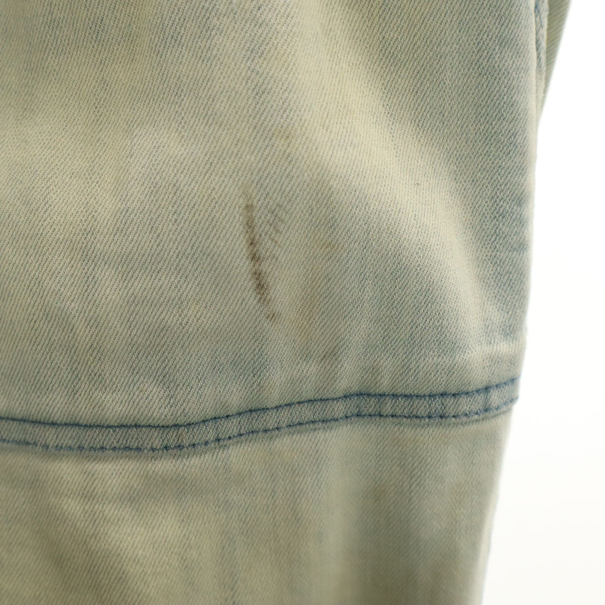 Gramicci グラミチ FREAK'S STORE フリークスストア別注 スリムファティーグ デニムパンツ M アイスブルー ジーンズ メンズ