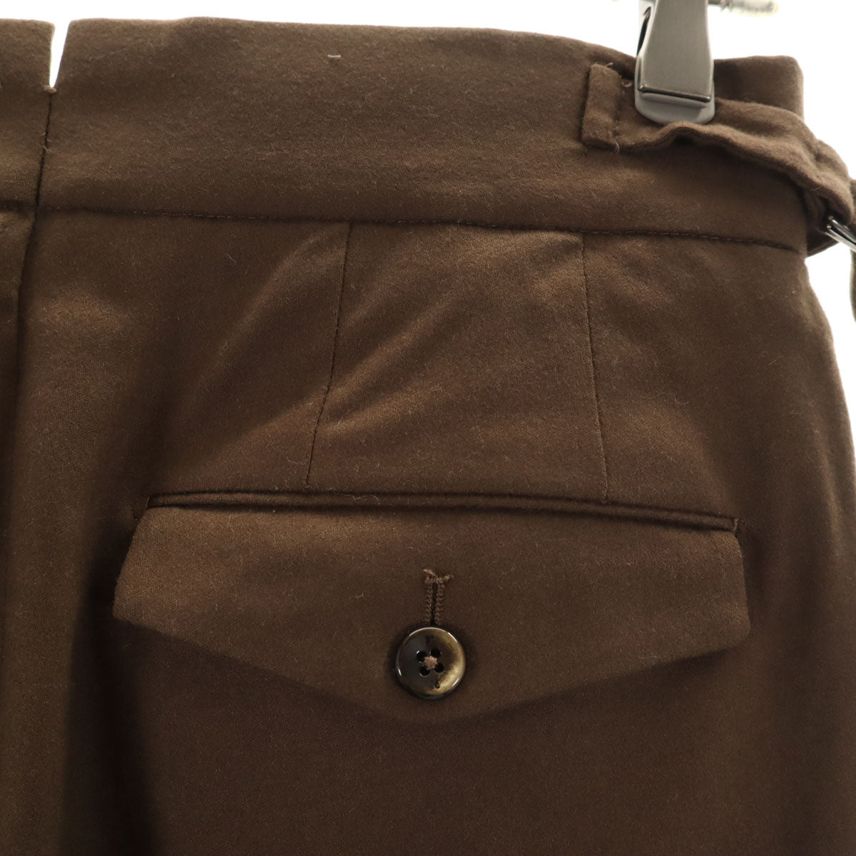 美品 PT TORINO ピーティートリノ タック パンツ 42 ブラウン系 メンズ