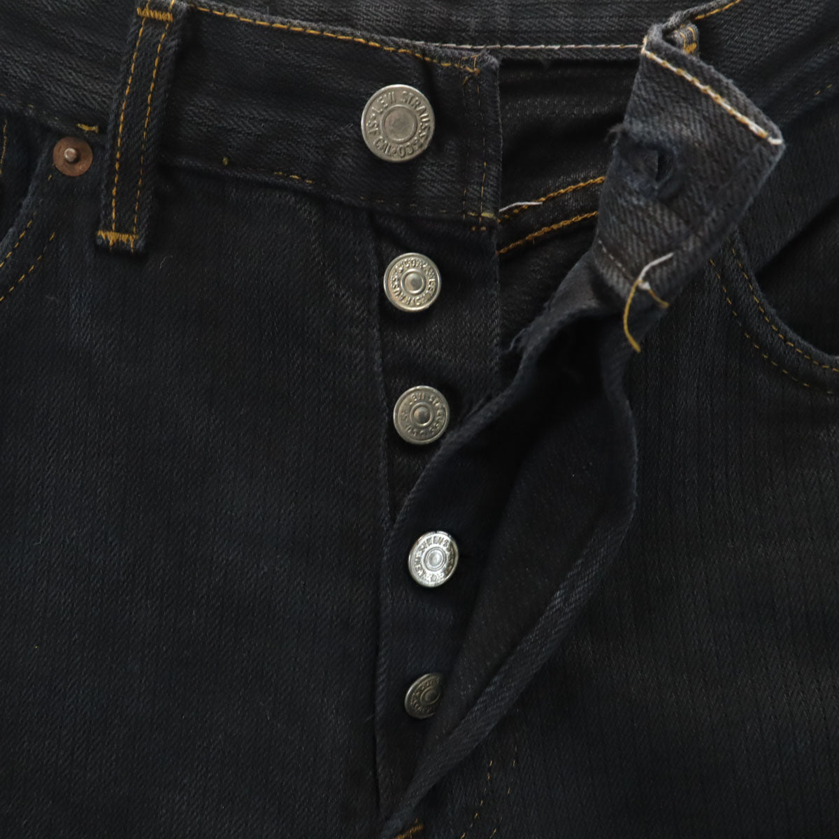 Levi's リーバイス 80s ヴィンテージ スリムパンツ ブラック レディース