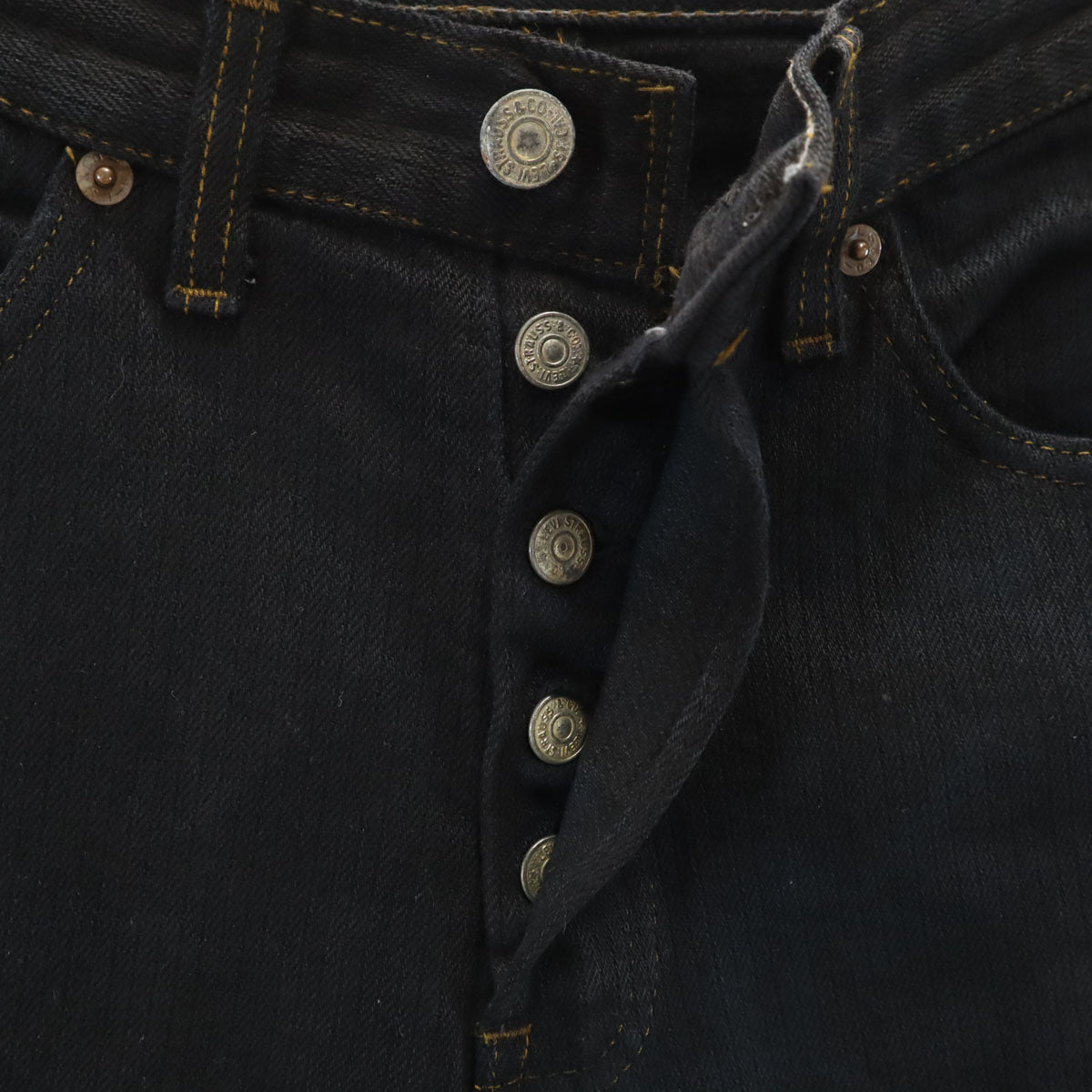 Levi's リーバイス 80s ヴィンテージ スリムパンツ ブラック レディース