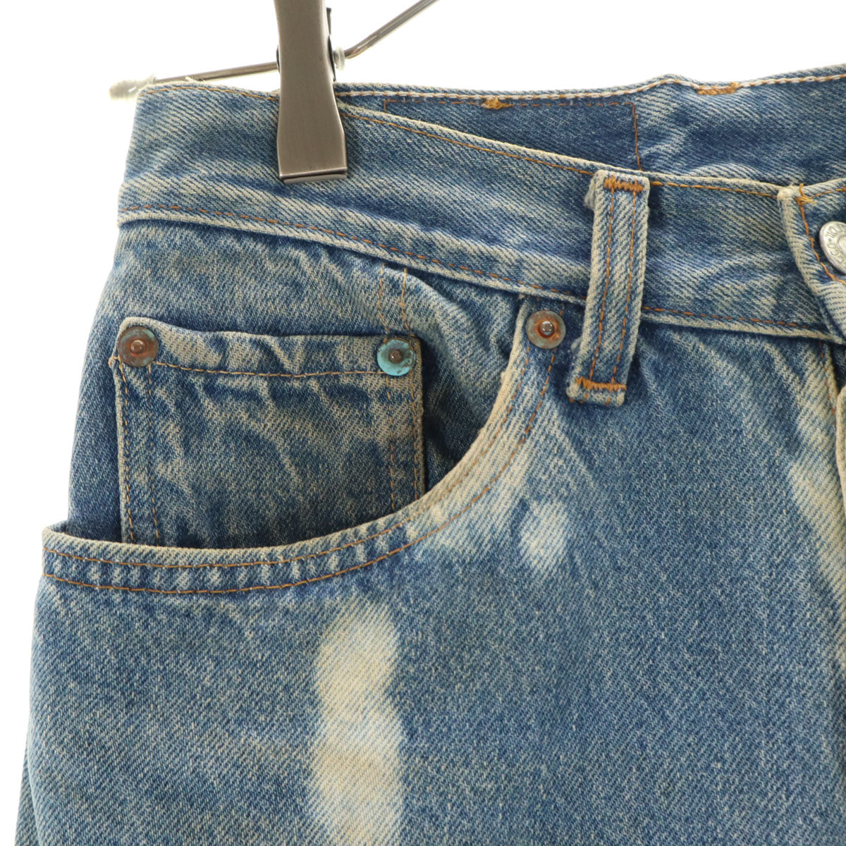 Levi's リーバイス 90s 26501-0118 USA製 オールド デニムパンツ W29 ブルー ジーンズ レディース