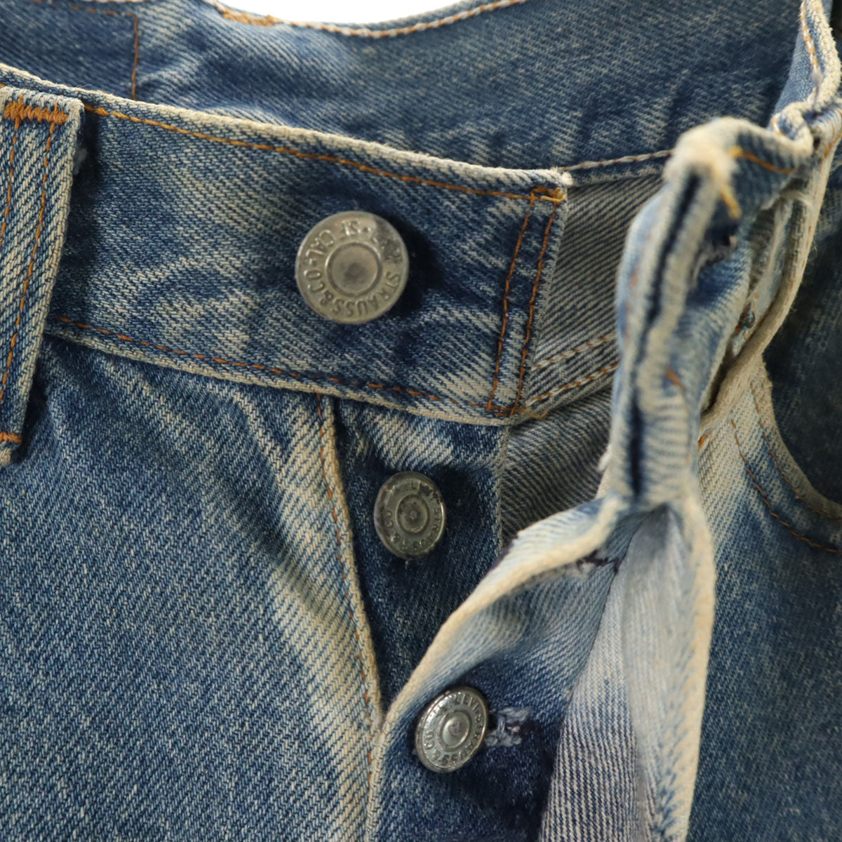 Levi's リーバイス 90s 26501-0118 USA製 オールド デニムパンツ W29 ブルー ジーンズ レディース