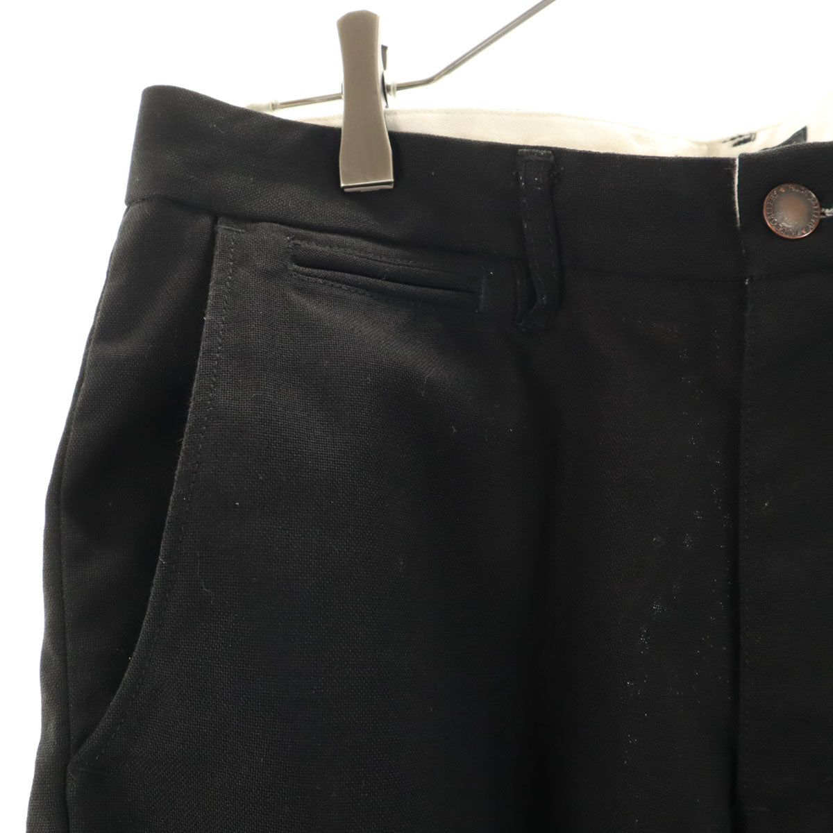 美品 RUDE GALLERY ルードギャラリー ロングパンツ 4 ブラック メンズ