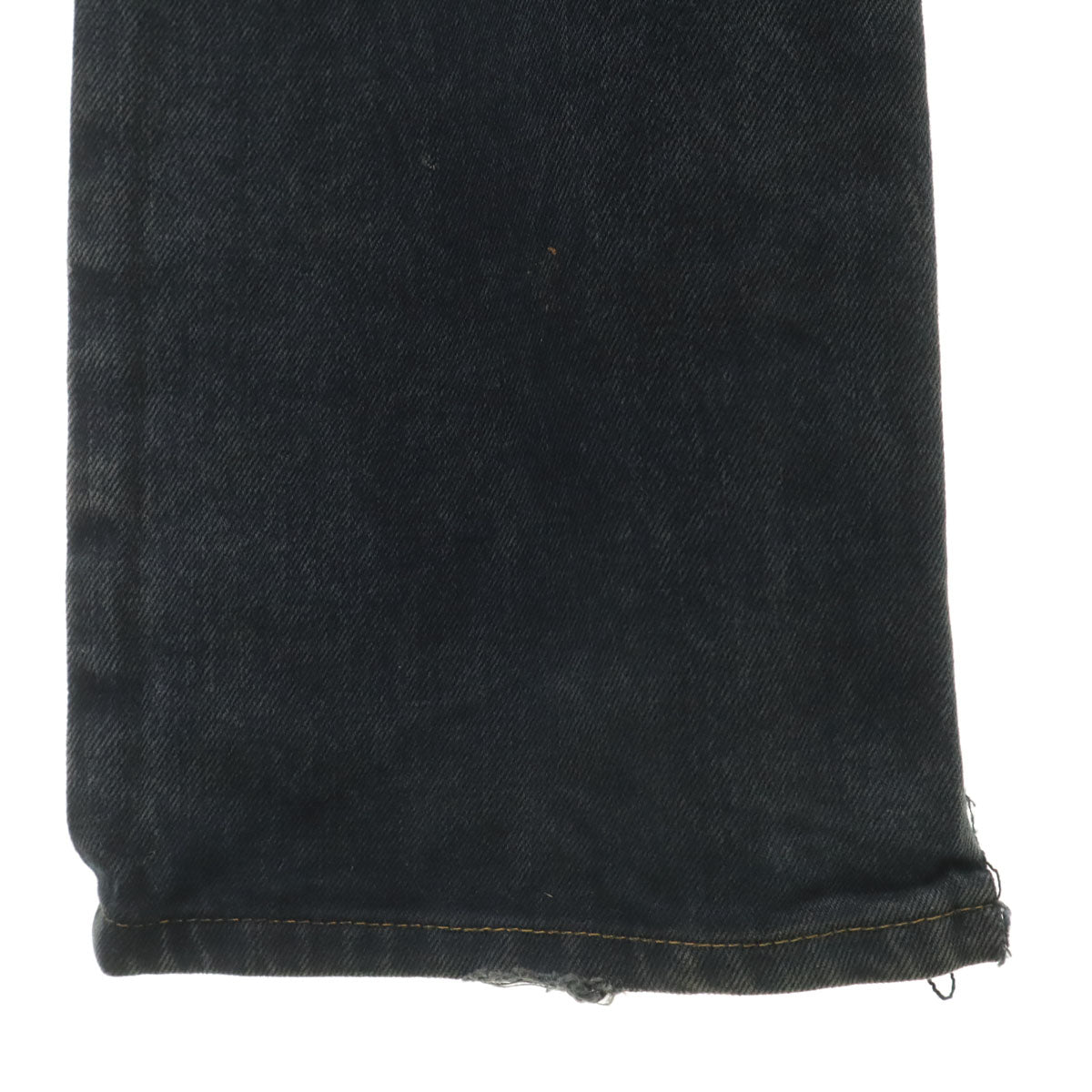 Levi's リーバイス 00s 517-09 USA製 後染め ブーツカットデニムパンツ W28 ブラック系 ジーンズ メンズ