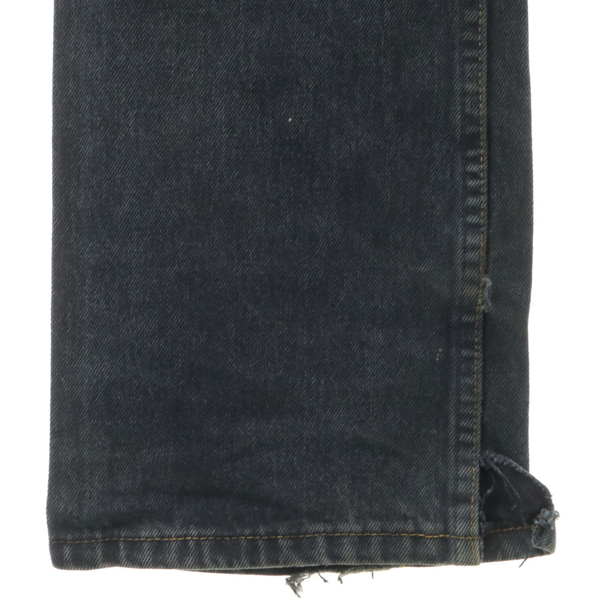 Levi's リーバイス 00s 517-09 USA製 後染め ブーツカットデニムパンツ W28 ブラック系 ジーンズ メンズ