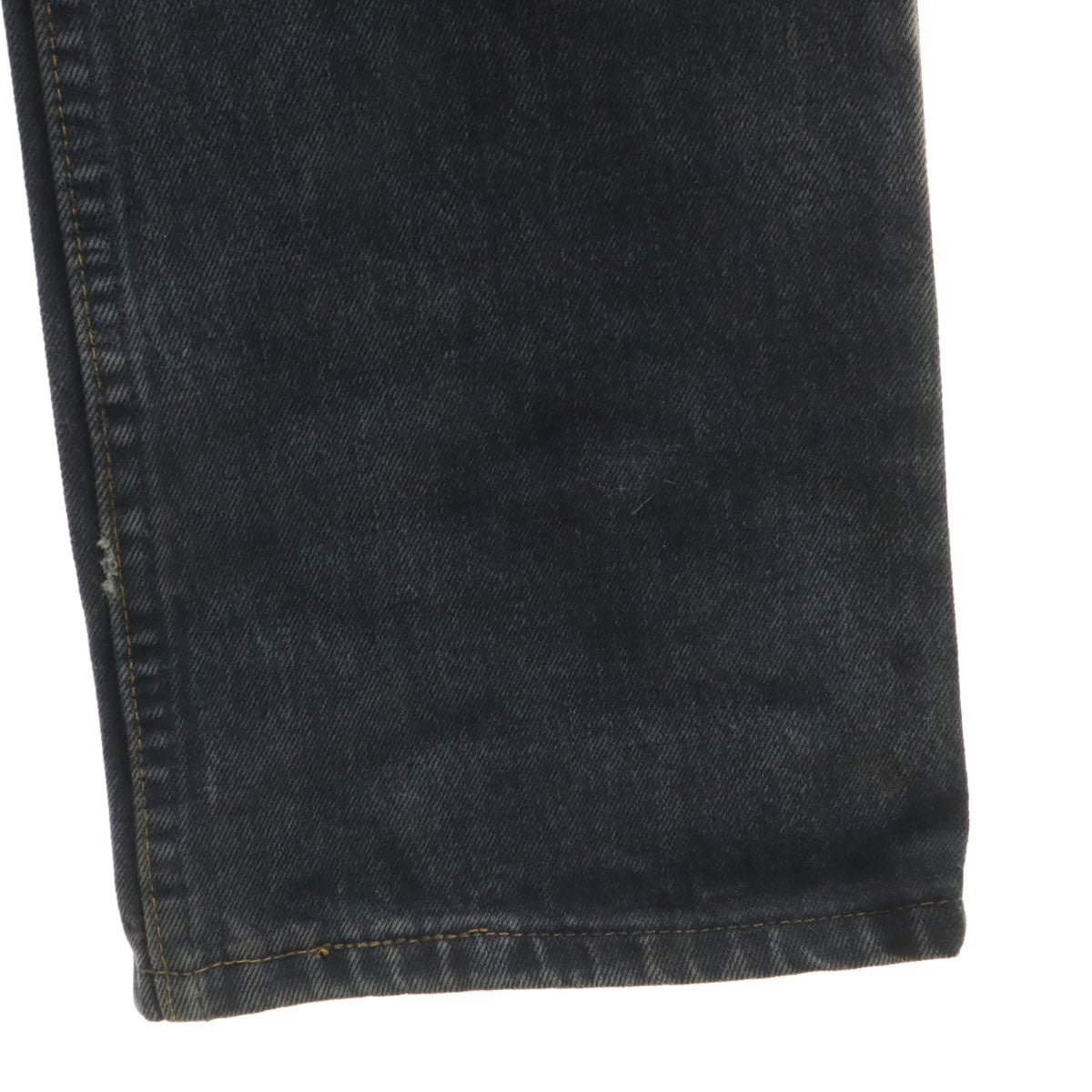 Levi's リーバイス 00s 517-09 USA製 後染め ブーツカットデニムパンツ W28 ブラック系 ジーンズ メンズ