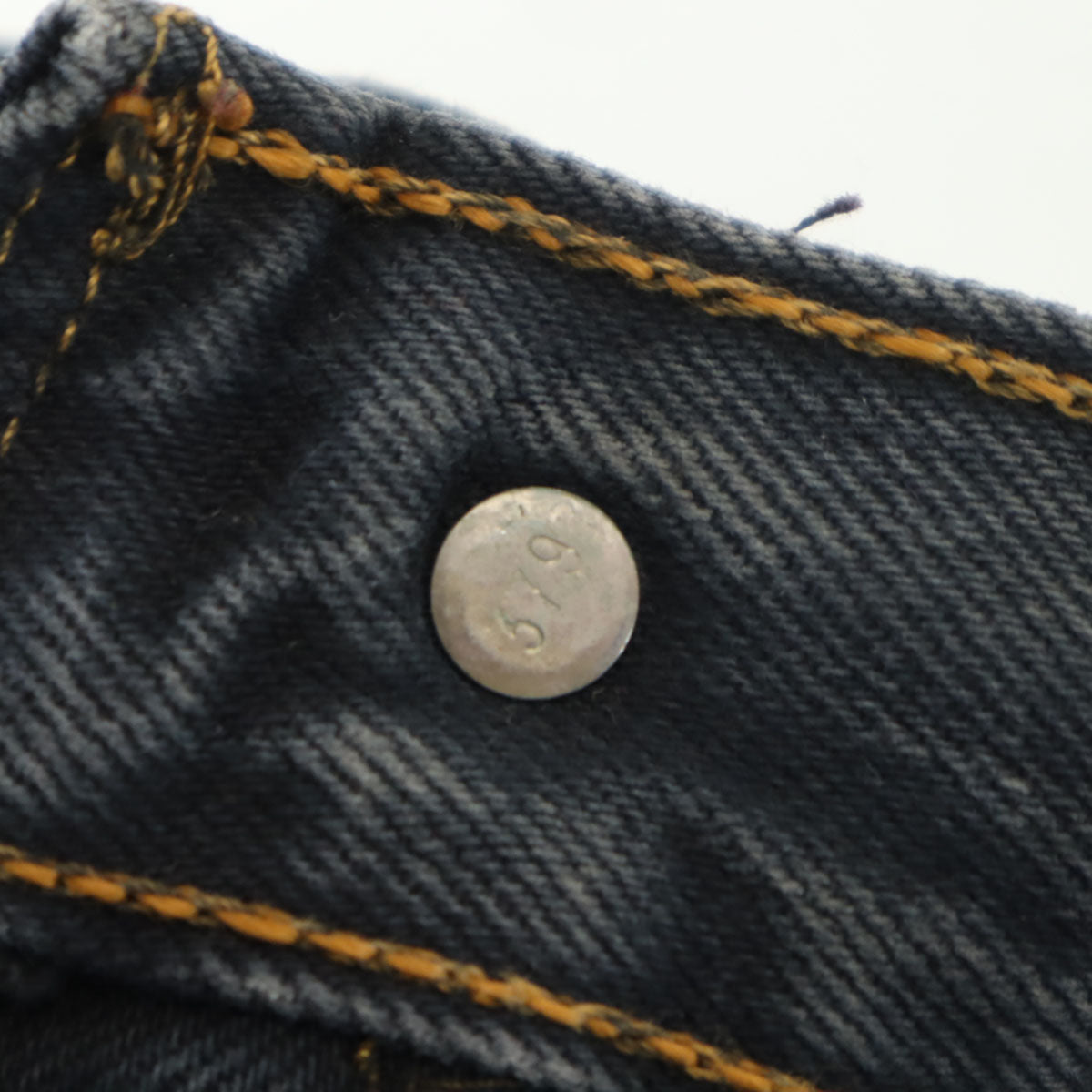 Levi's リーバイス 00s 517-09 USA製 後染め ブーツカットデニムパンツ W28 ブラック系 ジーンズ メンズ