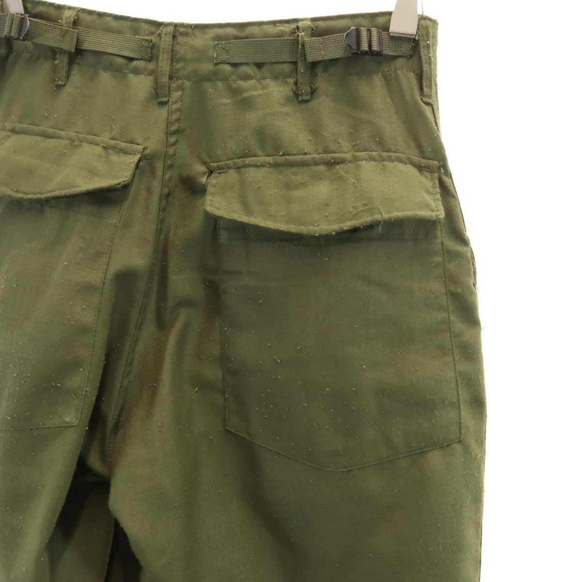 US ARMY アメリカ軍 70s ヴィンテージ ヘリクルー パンツ XS オリーブ ミリタリー メンズ