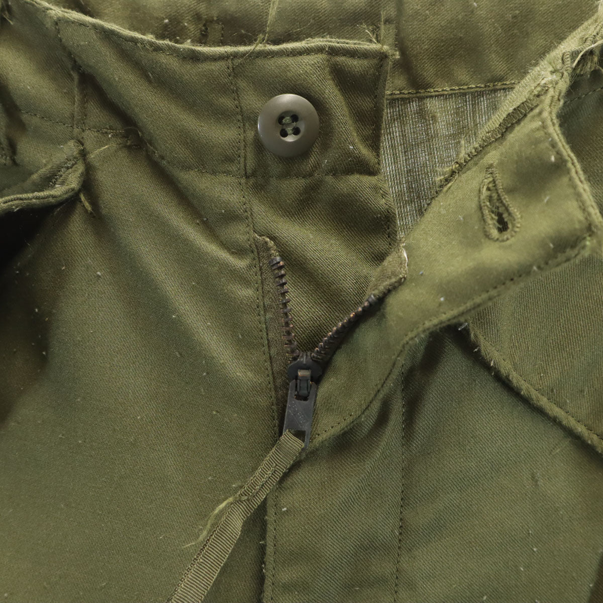 US ARMY アメリカ軍 70s ヴィンテージ ヘリクルー パンツ XS オリーブ ミリタリー メンズ