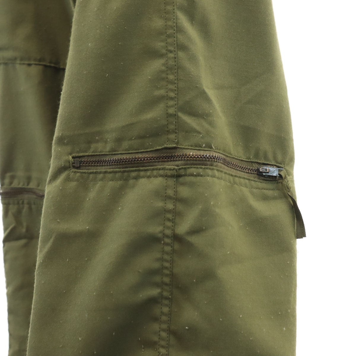 US ARMY アメリカ軍 70s ヴィンテージ ヘリクルー パンツ XS オリーブ ミリタリー メンズ